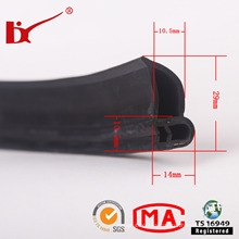 Automobile Rubber Seal Strip with Different Sizes and Shapes